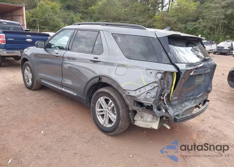 2021 Ford Explorer Xlt z USA, uszkodzony, nr VIN 1FMSK7DH2MGC49999